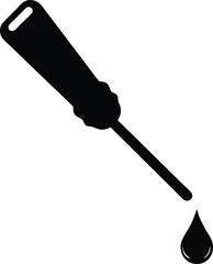 screwdriver vector illustration