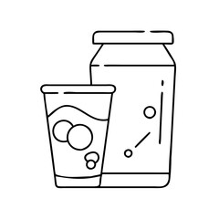 beverage icon, beverage vector illustration-simple illustration of beverage, perfect for beverage logos and icons