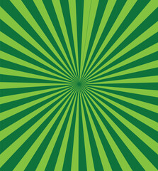Obraz premium Dark green grunge sunbeam background.