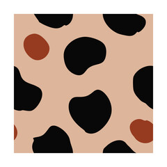 soft animal spots minimal print 