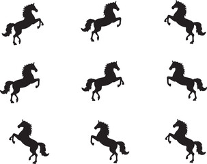 Horse Silhouette Vector | Galloping Horse Clipart SVG PNG

Running Horse SVG | Wild Horse Silhouette Vector for Cricut

Elegant Horse Outline | Equestrian Clipart Digital Download

Horse Vector Art | 