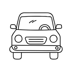 car icon, car vector illustration-simple illustration of car, perfect for car logos and icons