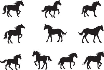 Horse Silhouette Vector | Galloping Horse Clipart SVG PNG

Running Horse SVG | Wild Horse Silhouette Vector for Cricut

Elegant Horse Outline | Equestrian Clipart Digital Download

Horse Vector Art | 