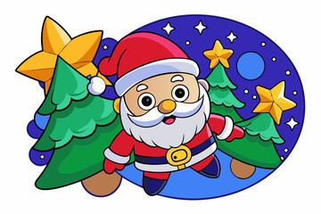 Santa Claus cartoon