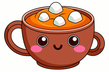 cartoon cup of coffee