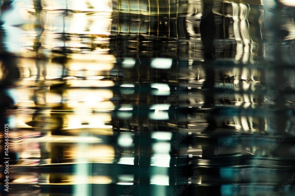 Poster glass distortion effect architecture backgrounds light.
