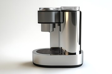 Sleek, modern espresso machine design.