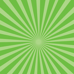 Dark green grunge sunbeam background.