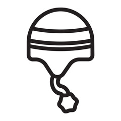 Beanie  line icon