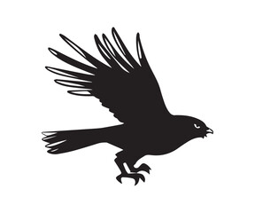 eagle silhouette vector