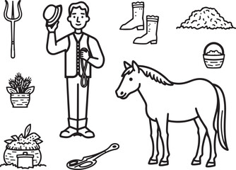 Horse Silhouette Vector | Galloping Horse Clipart SVG PNG

Running Horse SVG | Wild Horse Silhouette Vector for Cricut

Elegant Horse Outline | Equestrian Clipart Digital Download

Horse Vector Art | 