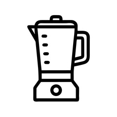 Blender Pitcher Container Icon Design