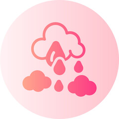 rain gradient icon