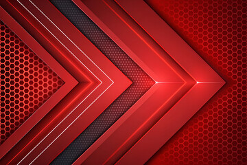 Red abstract 3d wallpaper 