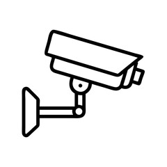 CCTV Surveillance Camera Icon Design