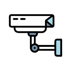 CCTV Surveillance Camera Icon Design