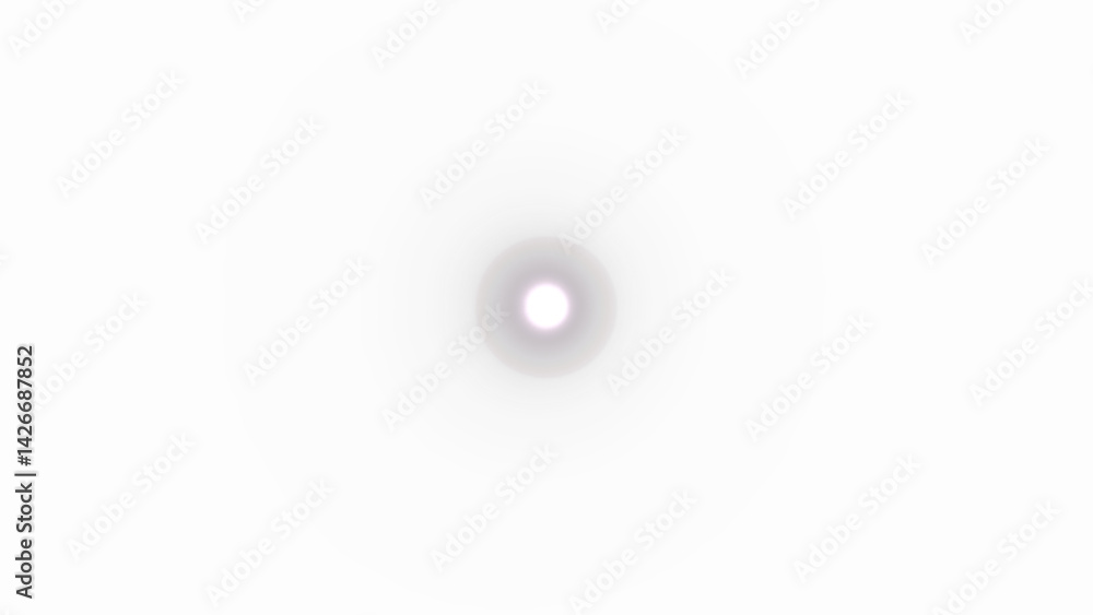 Poster abstract light blur with lens flare effect visually captivating transparent png background