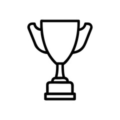 Classic Sports Trophy Icon Design