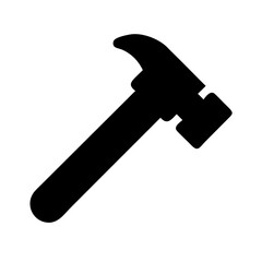 Claw Hammer Tool Icon Design