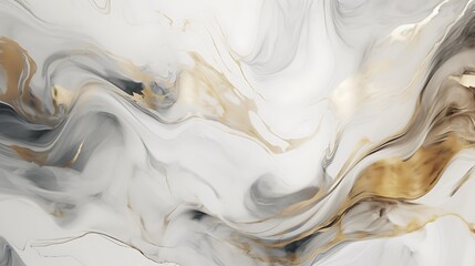 Abstract Marble Gold Luxury Background, painted was painting on paper texture ink marble pattern, marble background for wedding, cover, invitation, white gold marble background design. 