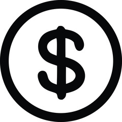 This is a 3d gold dollar symbol icon on a white background, representing finance and business wealthThis is a 3d gold dollar symbol icon on a white background, representing finance and business wealth