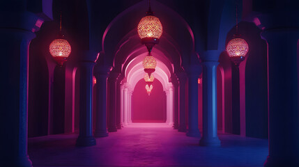 Ramadhan Kareem Decoration,background illustration