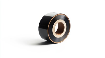 A tape dispenser isolated on a pure white background, realistic lighting and shadow, ideal for cut-out and compositing