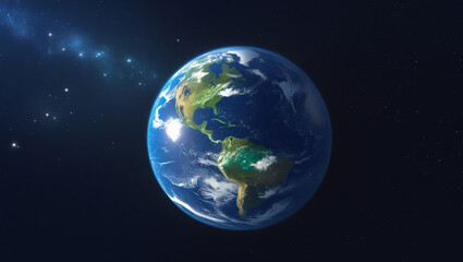 Obraz premium earth in space