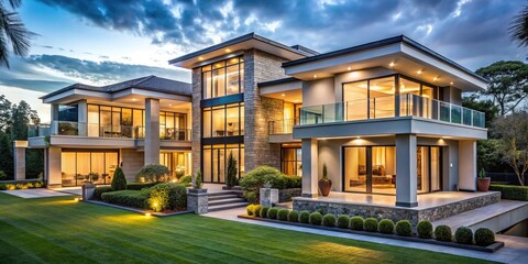 Fototapeta premium Modern Mansion