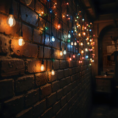 christmas tree with lights