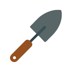 Gardening Trowel Hand Tool Icon Design