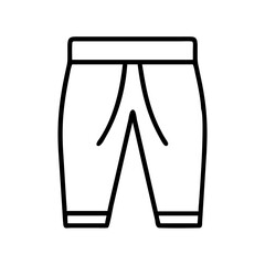 capris clothing dresses line drawn outline vector art - illustration of capris fashion clothes isolated transparent background