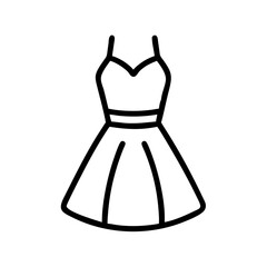 halter dress clothing dresses line drawn outline vector art - illustration of halter dress fashion clothes isolated transparent background