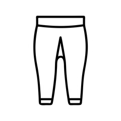 leggings clothing dresses line drawn outline vector art - illustration of leggings fashion clothes isolated transparent background