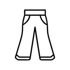 palazzo pants clothing dresses line drawn outline vector art - illustration of palazzo pants fashion clothes isolated transparent background