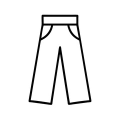 palazzo pants clothing dresses line drawn outline vector art - illustration of palazzo pants fashion clothes isolated transparent background