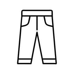 trousers clothing dresses line drawn outline vector art - illustration of trousers fashion clothes isolated transparent background