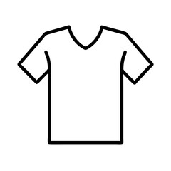 t shirt clothing dresses line drawn outline vector art - illustration of t shirt fashion clothes isolated transparent background