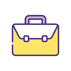 Briefcase  Icon vector stock illustration