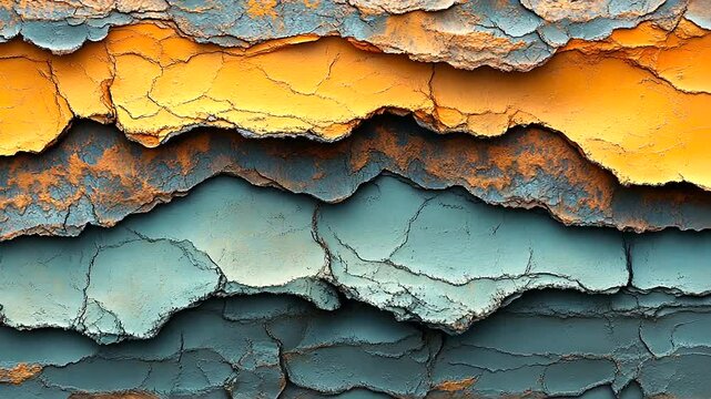 Cracked paint texture, layered, abstract background, design element