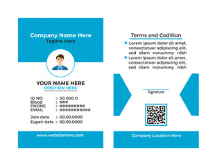 Simple and Professional ID Card Design