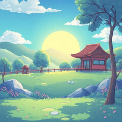 VTuber Background Live Stream