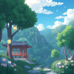 VTuber Background Live Stream