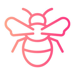 bee gradient icon