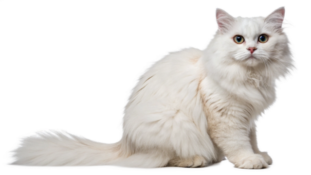 Cat, isolated transparent background