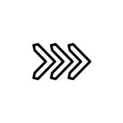 Arrow icon symbol vector illustration