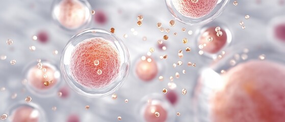 Skin Cell Absorption With Active Golden Particles