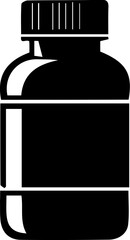 A comprehensive arrangement of silhouetted medical tools, showcasing healthcare and professional instruments. Perfect for themes relating to medicine, healthcare, and clinical practices.