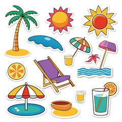Summer Vacation Icons (1)