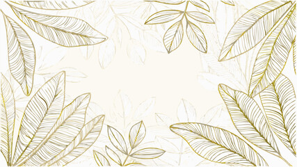 green leaves background